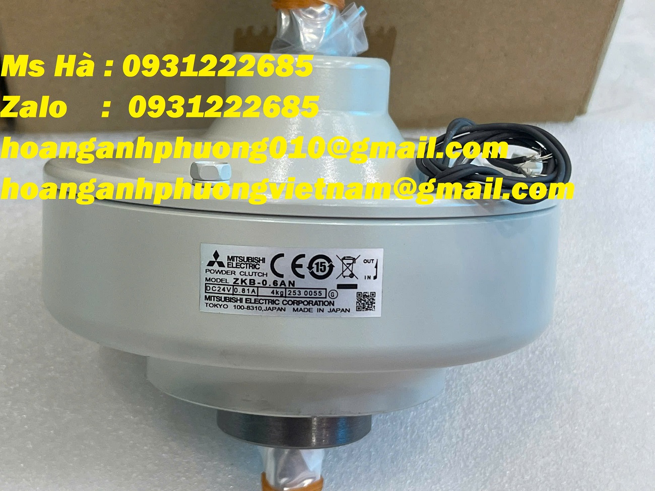 Thắng từ Mitsubishi ZKB-0.6AN điều khiển mô men chính xác